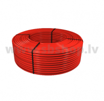 H Caurule d17*2.0 PE-RT 5 slāņu skāb.dif.rullis 480m sarkana HERZ