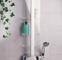 ORAS VENTURA dušas panelis ar termostatu, lietus dušu un rokas dušu, hroms