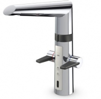 Virtuves jaucējkrāns OPTIMA Hybrid 3V ar sensoru un mazg.maš.ventīli, hroms