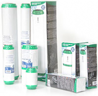 QUA FILTER kartridži no aktivizētas ogles un kokosa riekstu čaulas ar KDF piedevu FCCBKDF