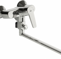 Maisītājs ORAS SAGA vannai ar 300mm izteci, hroms