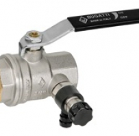 /box Ventīlis BUGATTI ar atgaisotāju i-i 3/4" ar garo rokturi