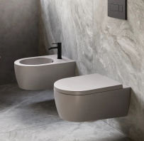 HATRIA FUSION pods piekarams ar SOFTCLOSE vāku SABBIA krāsā