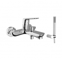 BIANCHI vannas maisītājs SKY ar dušas komplekts, hromēts