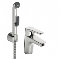 ORAS SAGA izlietnes maisītājs ar bidetta rokas dušu, hroms