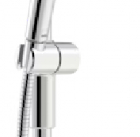 ORAS STYLE 3jet dušas komplekts ar plauktu, hroms