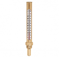 Spirta termometrs korpusā CALEFFI