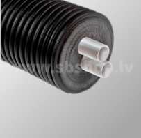 Siltumtrase DOUBLE 160/40+25 PE-Xa SDR7.4 PN10 sanit.ūd.TERENDIS