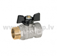 Ventīlis BUGATTI i-a 1" ar tauriņa rokturi