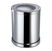 Urna ROUND hromēts