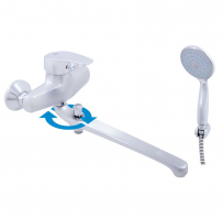 RAV KONGO vannas maisītaji kombinēts hroms, K057.5/1