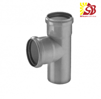 Trokšņu slāpējoša kanalizācijas trejgabals 100/100/87g. SKOLAN