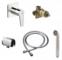 ORAS SAGA iebūvējms maisītājs ar bidettas rokas dušu, hroms