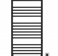 MARIO Dvieļu žāvētājs GREENWICH elektrisks 1170x530mm melns matēts