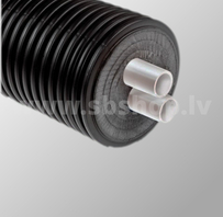 Siltumtrase DOUBLE 140/25+20 PE-Xa SDR7.4 PN10 sanit.ūd.TERENDIS