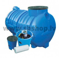 Septiķis kanalizācijas BIO SEIGNER 2000 L