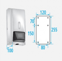 Ziepju dozators ABS 750ml, 255x120mm