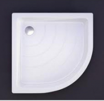 Akmens masas paliktnis R-80*80 pusaplis ar paneli BEZ sifona