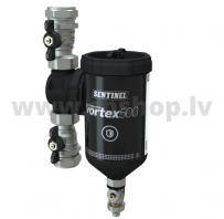 Magnētiskais filtrs Eliminator VORTEX 500, 500ml, 1''M ar ventīļiem