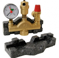 Drošības grupa ar izol. 1' 3bar CALEFFI