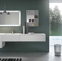 Mēbeļu komplekts STRATOS LINEAR 05 balts