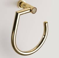Turētājs dvielim RING185 zelta