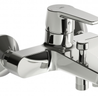 ORAS SAGA vannas/dušas maisītājs no sienas, hroms