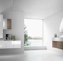 Mēbeļu komplekts ONDA 07, riekstkoka/balts