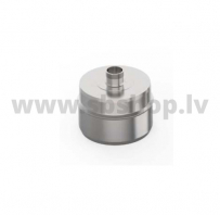 UMK Gala noslēgs ar kondens.izvadu, viensienu, D220, AISI439/0.5mm, pieslēgums 3/4"
