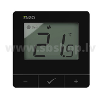 Termostats ENGO E25-230V vadu ZigBee, melns