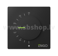Termostats ENGO ESIMPLE 230V ZigBee smart, melns