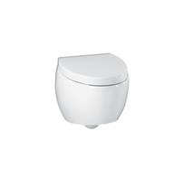 WC pods OVAL balts, piekarams ar s/c vāku