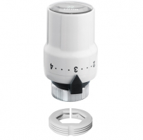 CALEFFI radiatoru termogalvas ar temperatūras indikatoru