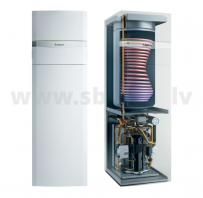 VAILLANT Siltumsūknis zeme-ūdens flexoCOMPACT VWF 88/4 230V 8,9kW ar iebūvētu boileri