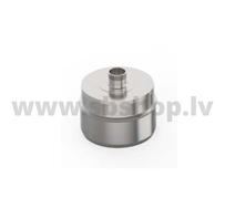 UMK Gala noslēgs ar kondens.izvadu, viensienu, D280, AISI439/0.5mm, pieslēgums 3/4"