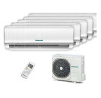 Centrometal Siltumsūknis gaiss gaiss PENTA SPLIT 4x9000 +12000 BTU/h R32 A/C=12.32;Apk:12.32kW