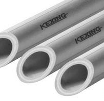 P Caurule pelēka ar šķiedru d63*10.5mm apkurei un k.ūd.