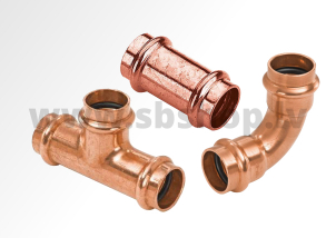 Copper press fittings