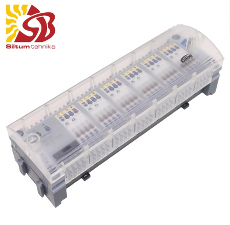 Komutācijas panelis 6 zonām PU 230V KERMI