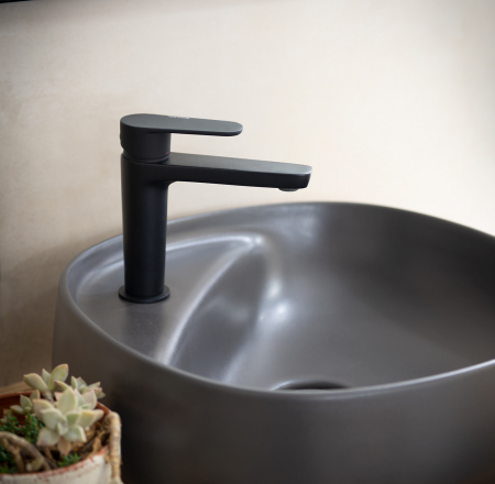 Maisītājs Izlietnei ALEXIA bez noplūdes RamonSoler malns matēts