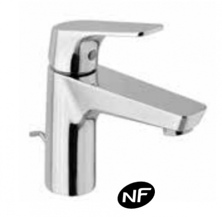 ALPI izlietnes maisītājs Sport Plus ar noplūdi, ECO atvēršana, hroms