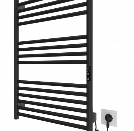MARIO Dvieļu žāvētājs GREENWICH elektrisks 1170x530mm melns matēts