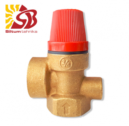 CALEFFI Drošības vārsts 3/4"F 8 bar