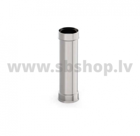 UMK Skursteņa caurule 0.5m, D130, AISI439/0.5mm