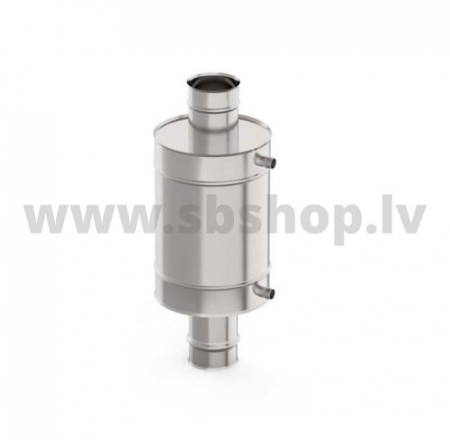 UMK Karstā ūdens siltummainis krāsnij, uz dūmvada, 7L, D115, AISI 439/0.8mm, 3/4"
