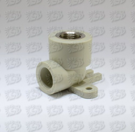 P Sienas līkums d16*1/2` plastmasas