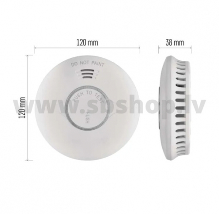 EMOS Dūmu detektors GoSmart TS380C-HW P56500S