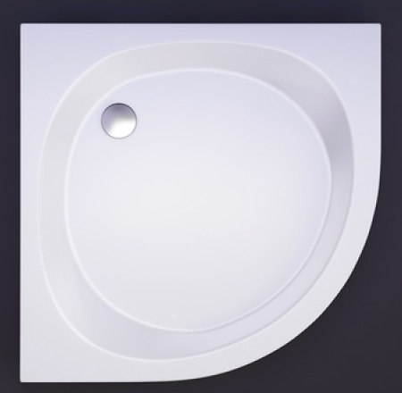 Akmens masas paliktnis RS-90*90 pusaplis ar paneli BEZ sifona