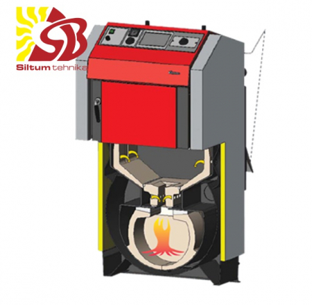 ATMOS Koksnes gazifikācijas malkas apkures katli DC 20 GS