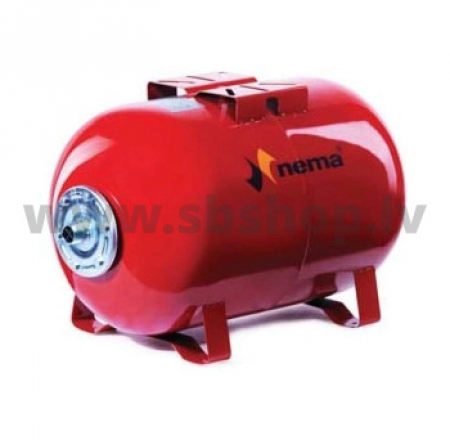 Hidrofors NEMA NEQ 50L, 10bar, 1'' horizontāls, BUTYL